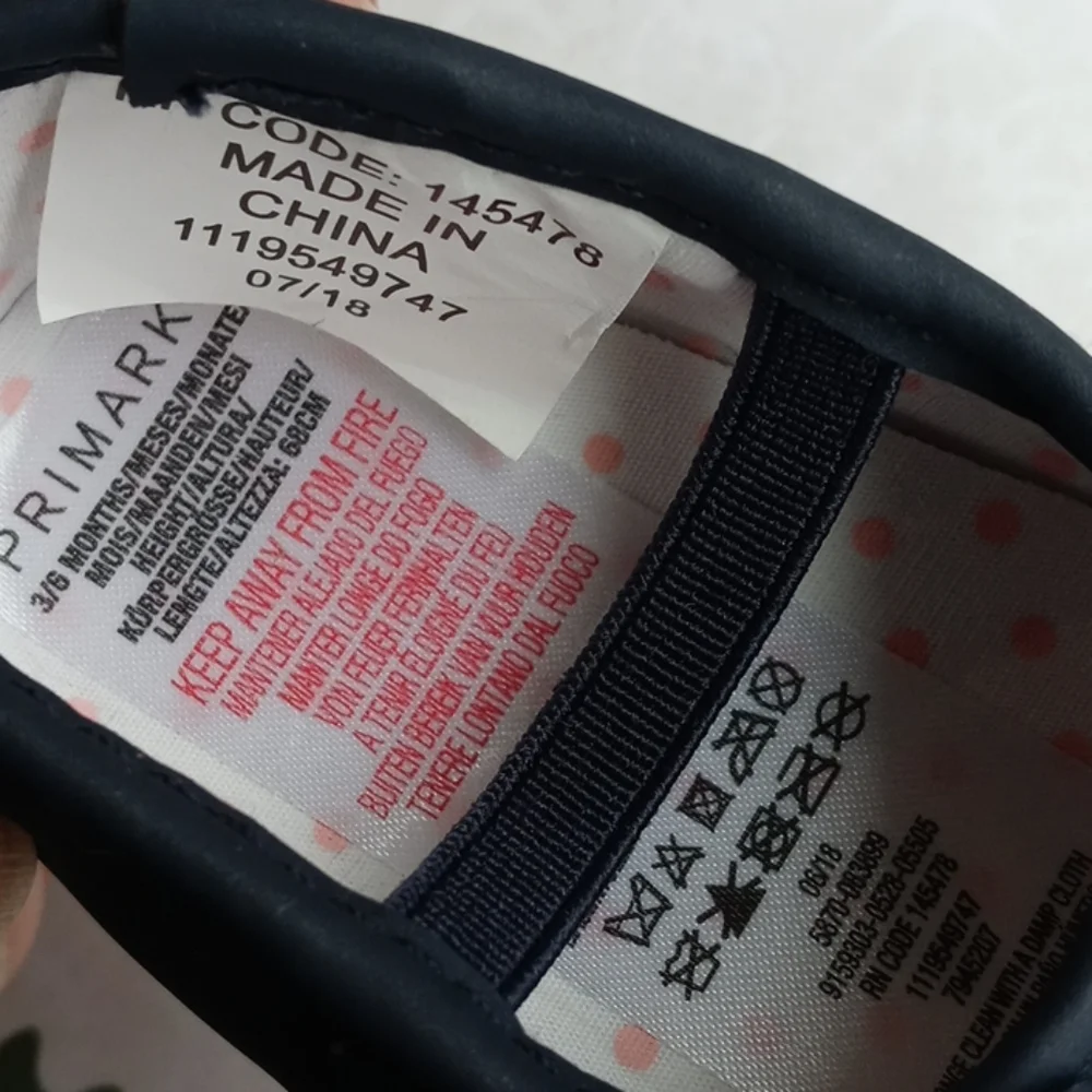 Gymboree, Primark Three Pairs of Baby Shoes Sz 1